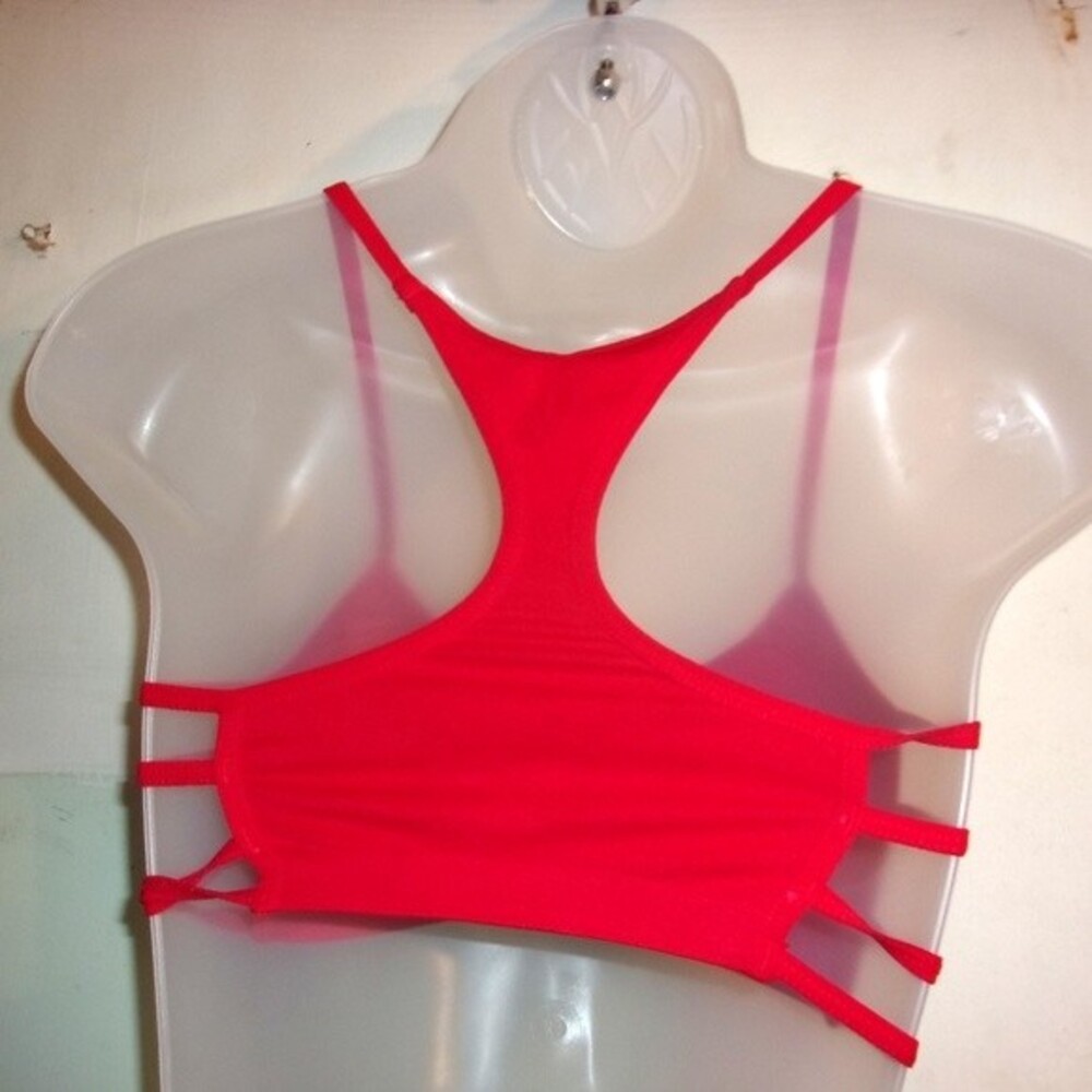 Youmita Red Racerback Bralette NWT - Picture 9 of 9